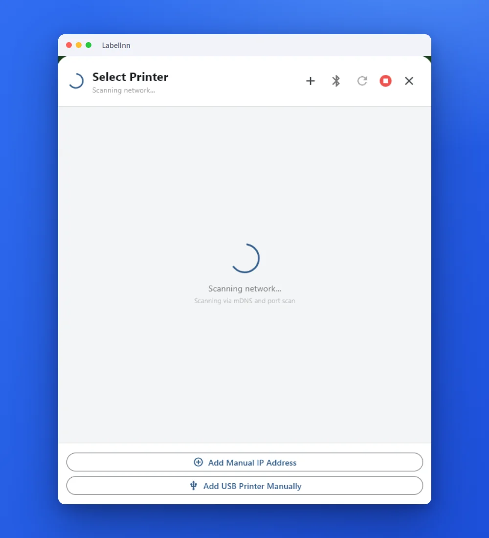 Rescan: LabelInn screenshot